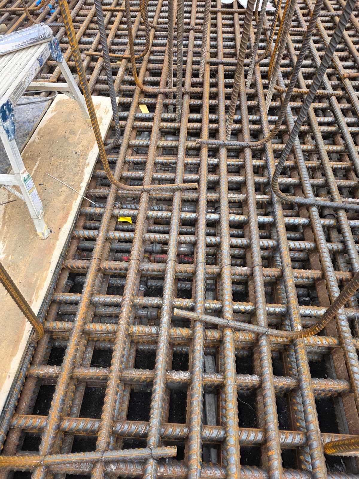 Cut and bend reinforcement mats by Velo Contractors Ltd